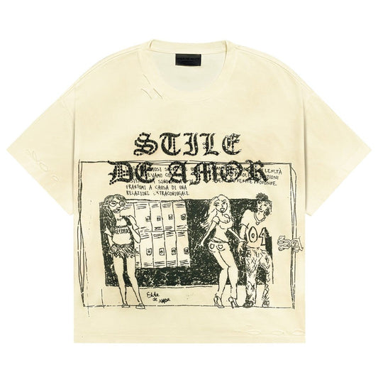 Stile De Amor Bone Magia Stone T-Shirt
