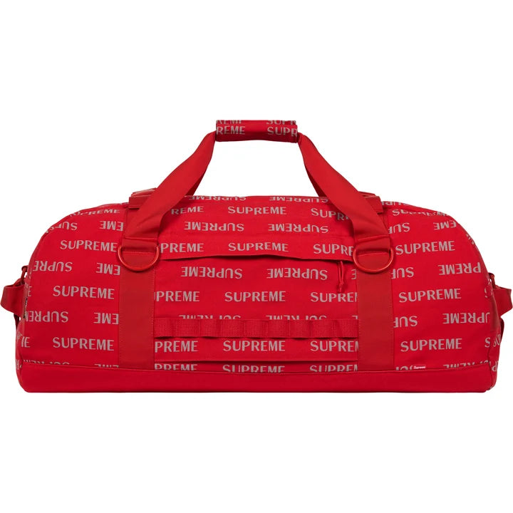 Supreme Red Large Duffle Bag FW26