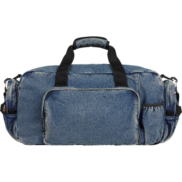 Supreme Washed Indigo Denim Duffle Bag