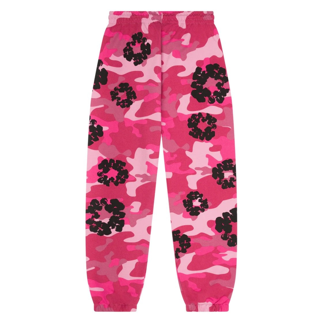 Denim Tears Pink Camo Cotton Wreath Sweatpants Back