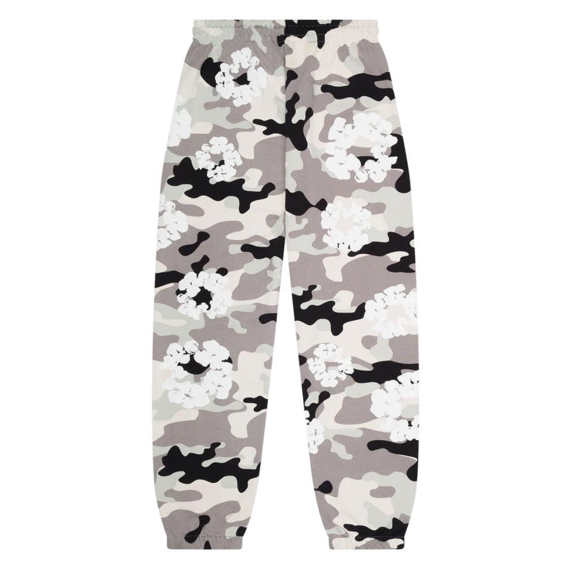 Denim Tears White Camo Cotton Wreath Sweatpants Back