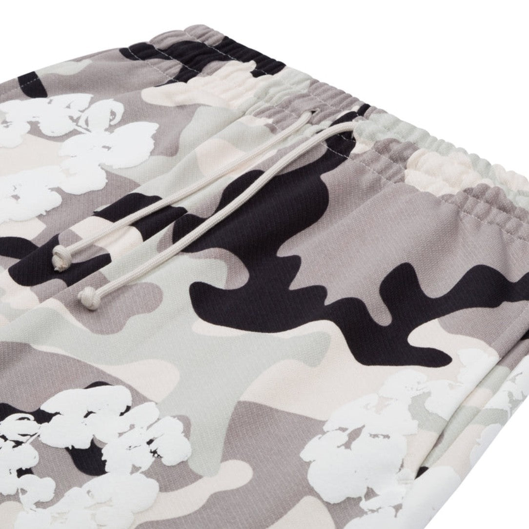 Denim Tears White Camo Cotton Wreath Sweatpants Close