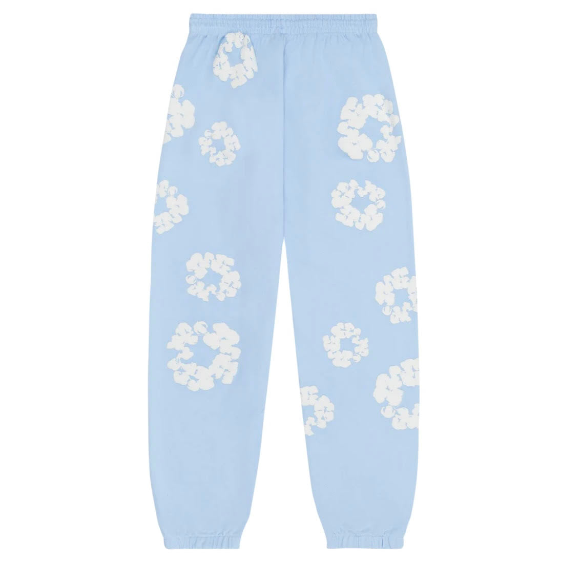 Denim Tears Powder Blue Cotton Wreath Sweatpants