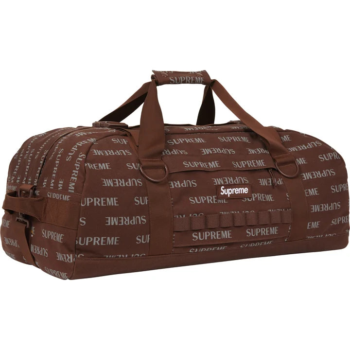 Supreme Brown Large Duffle Bag FW26