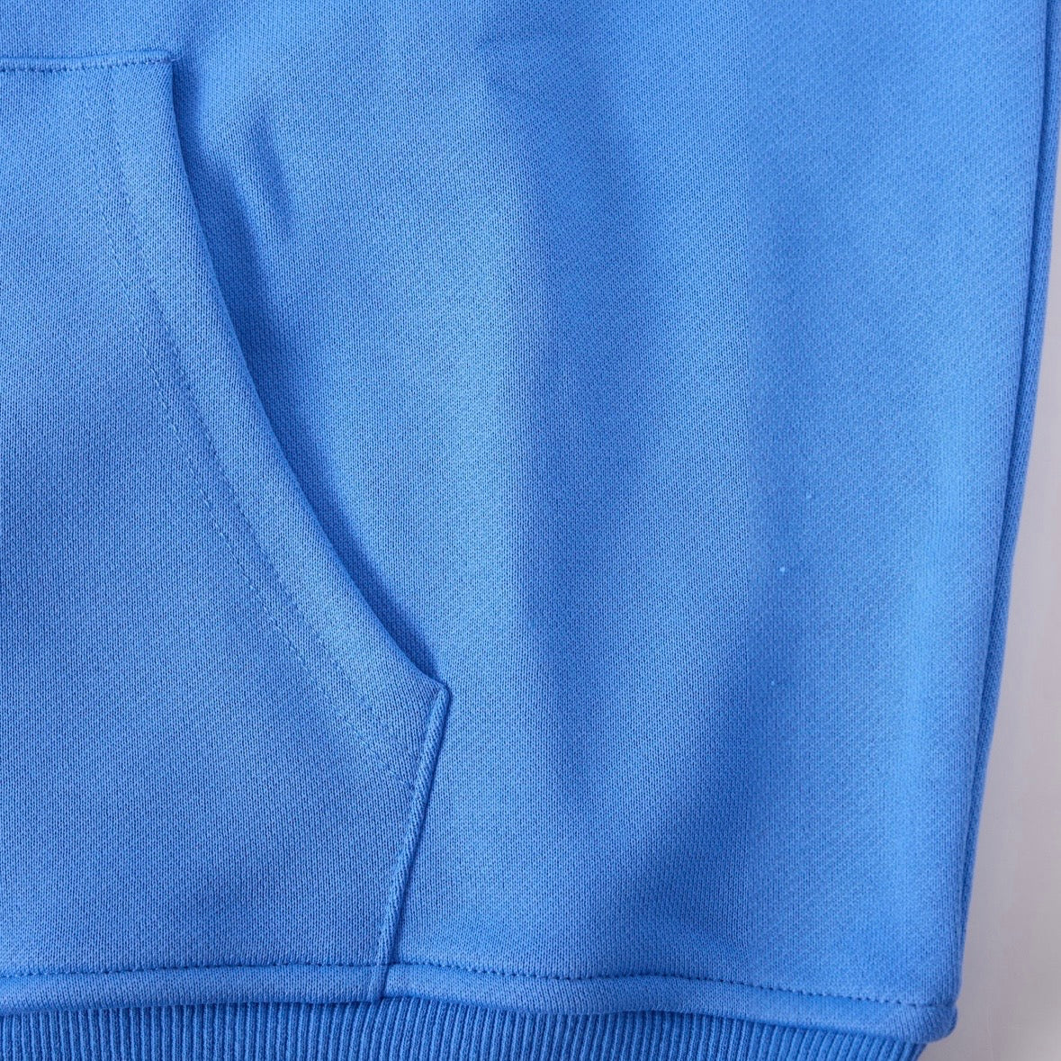 AZVA Baby Blue Crystal Cactus Zip Hoodie