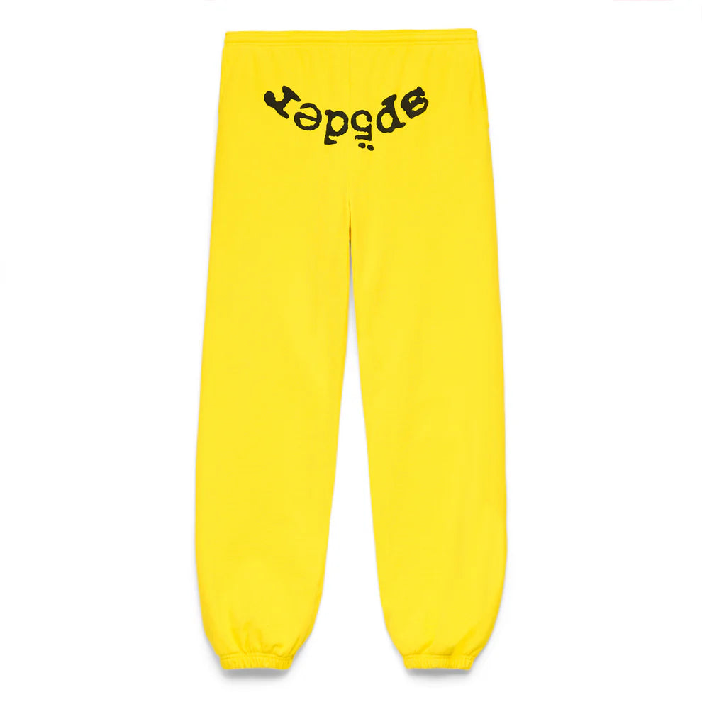 Sp5der Yellow Legacy Sweatpants