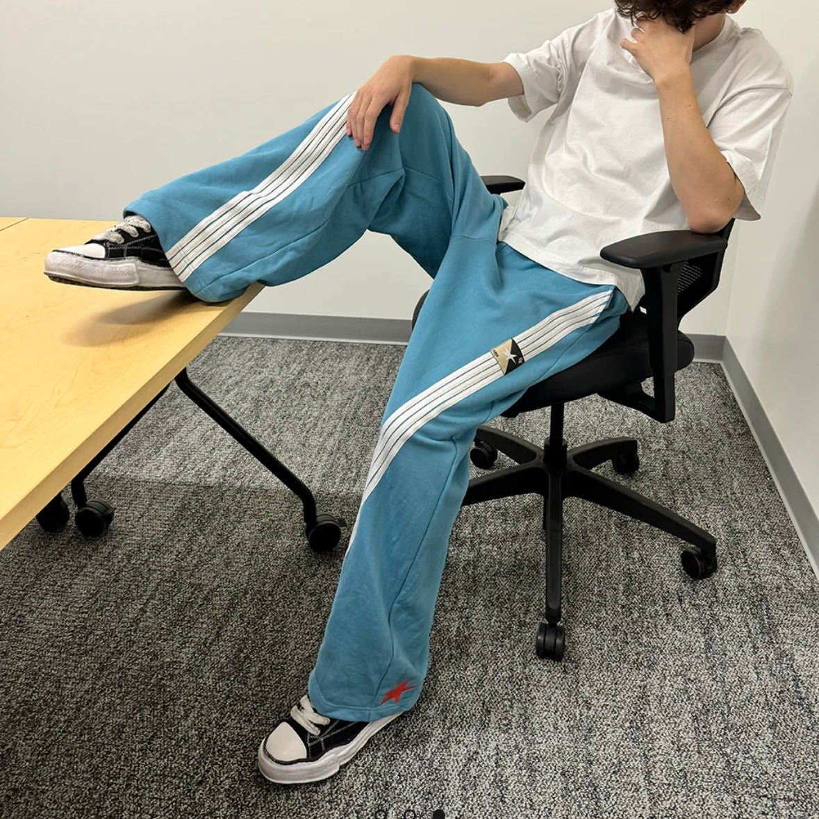 AZVA Blue Taffy Sweatpants