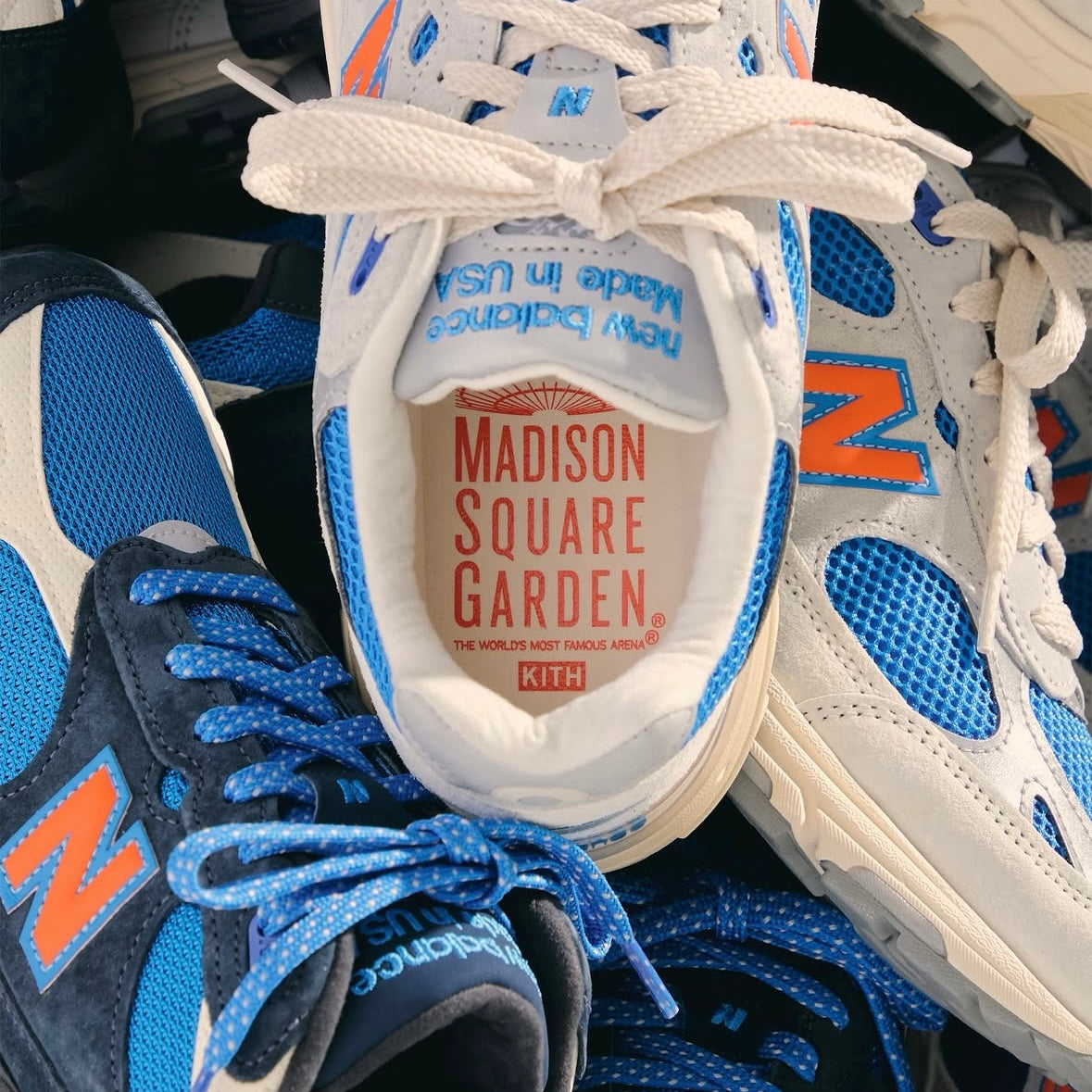 Kith New Balance 993 MiUSA Knicks Navy