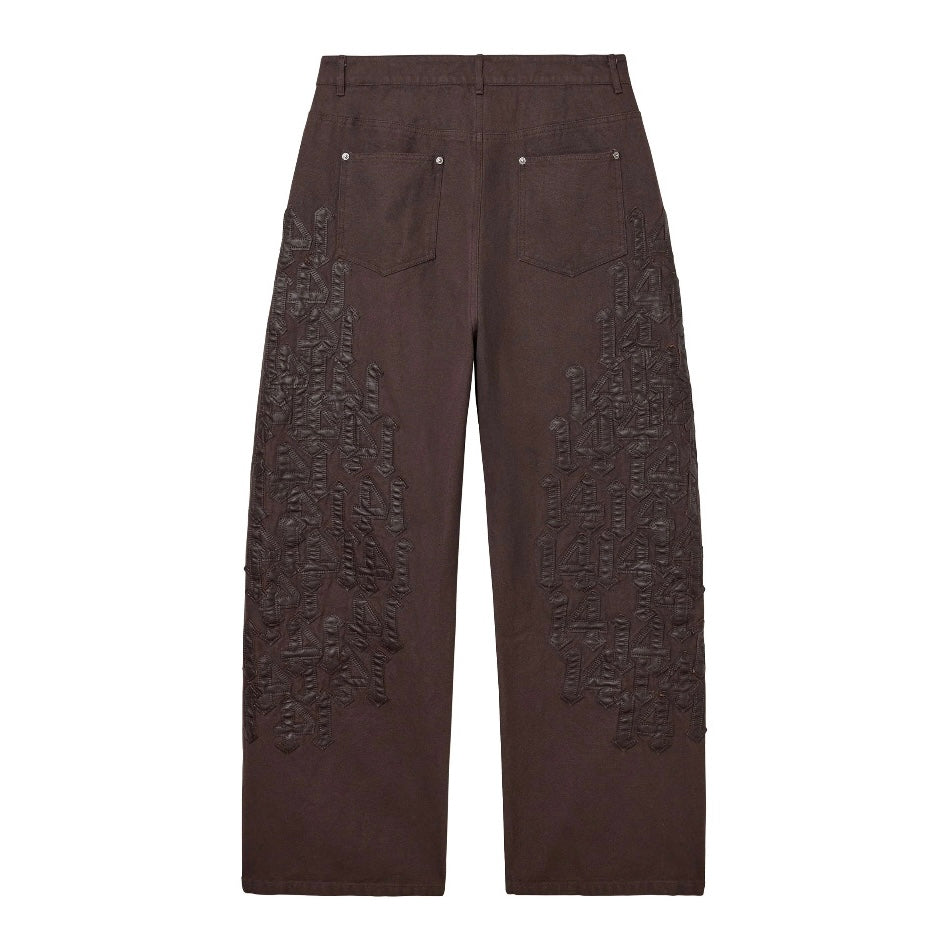 Vale Charlie Coffee Denim Pants