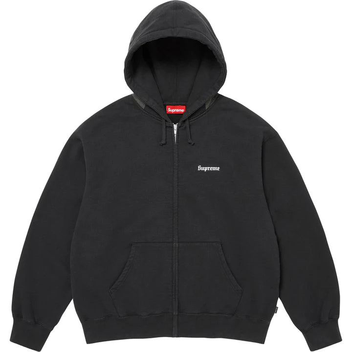 Supreme Black Paris is Burning Zip Hoodie