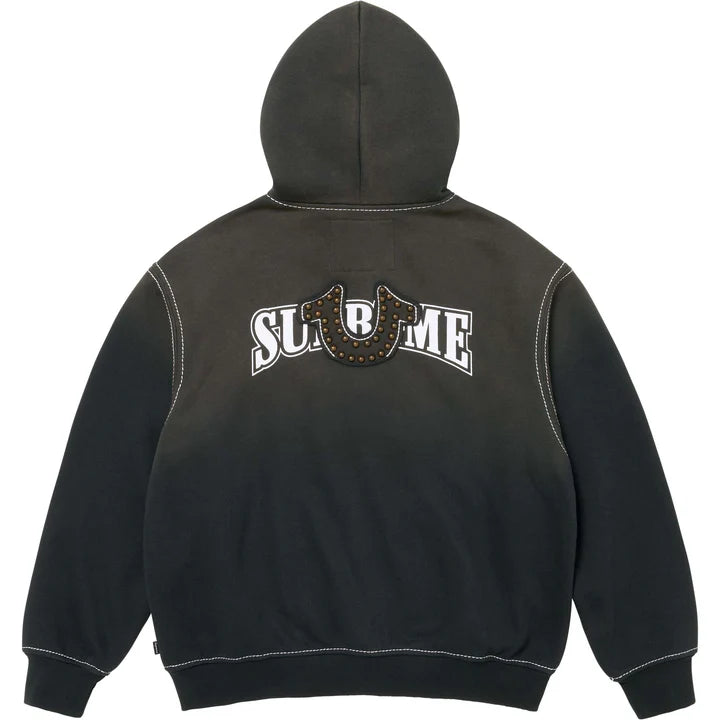 Supreme True Religion Black Zip Hoodie