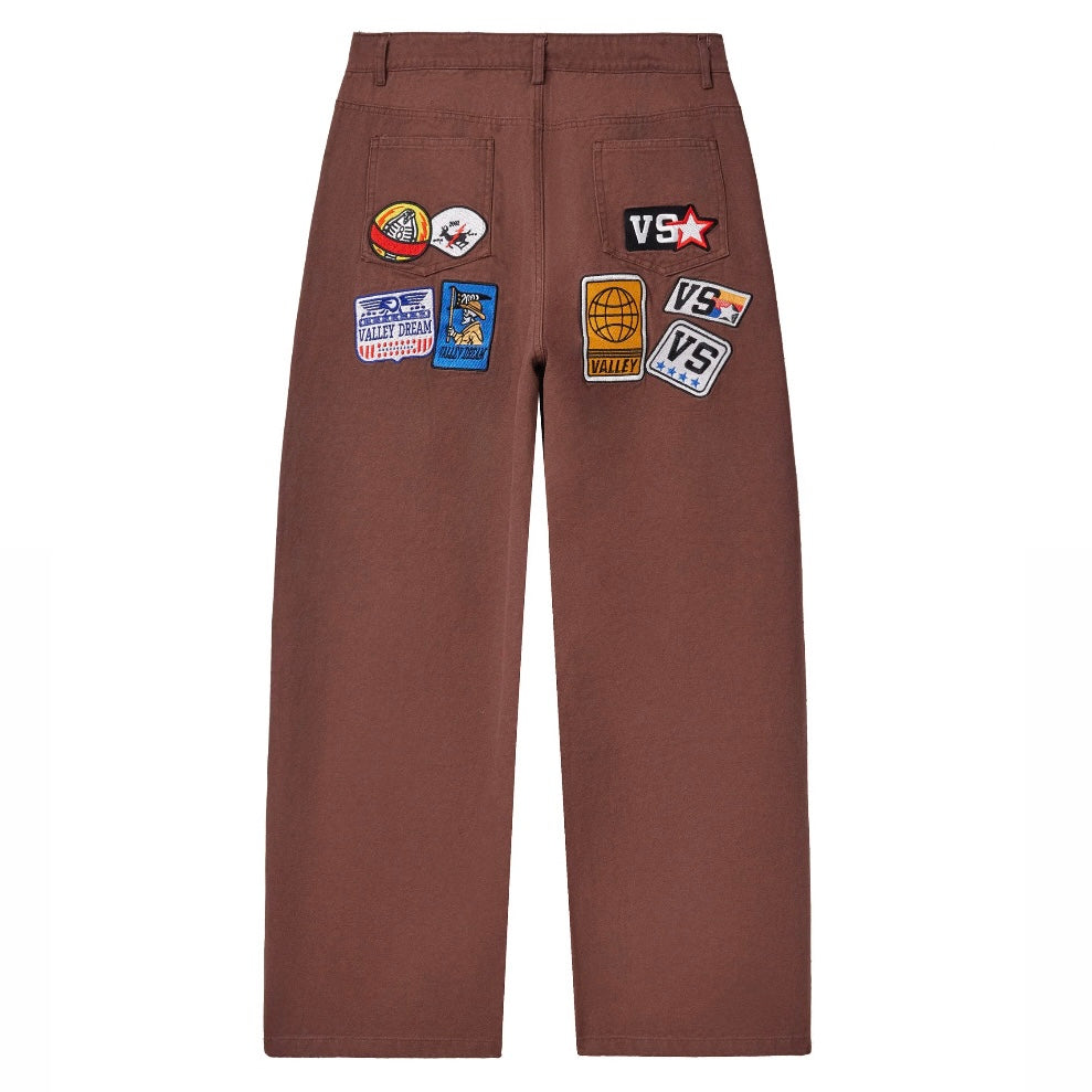 Vale Brown 1980s Painters Pants