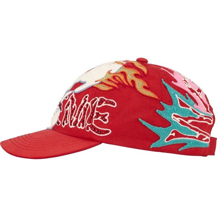 Supreme Red WFST 6-Panel Hat