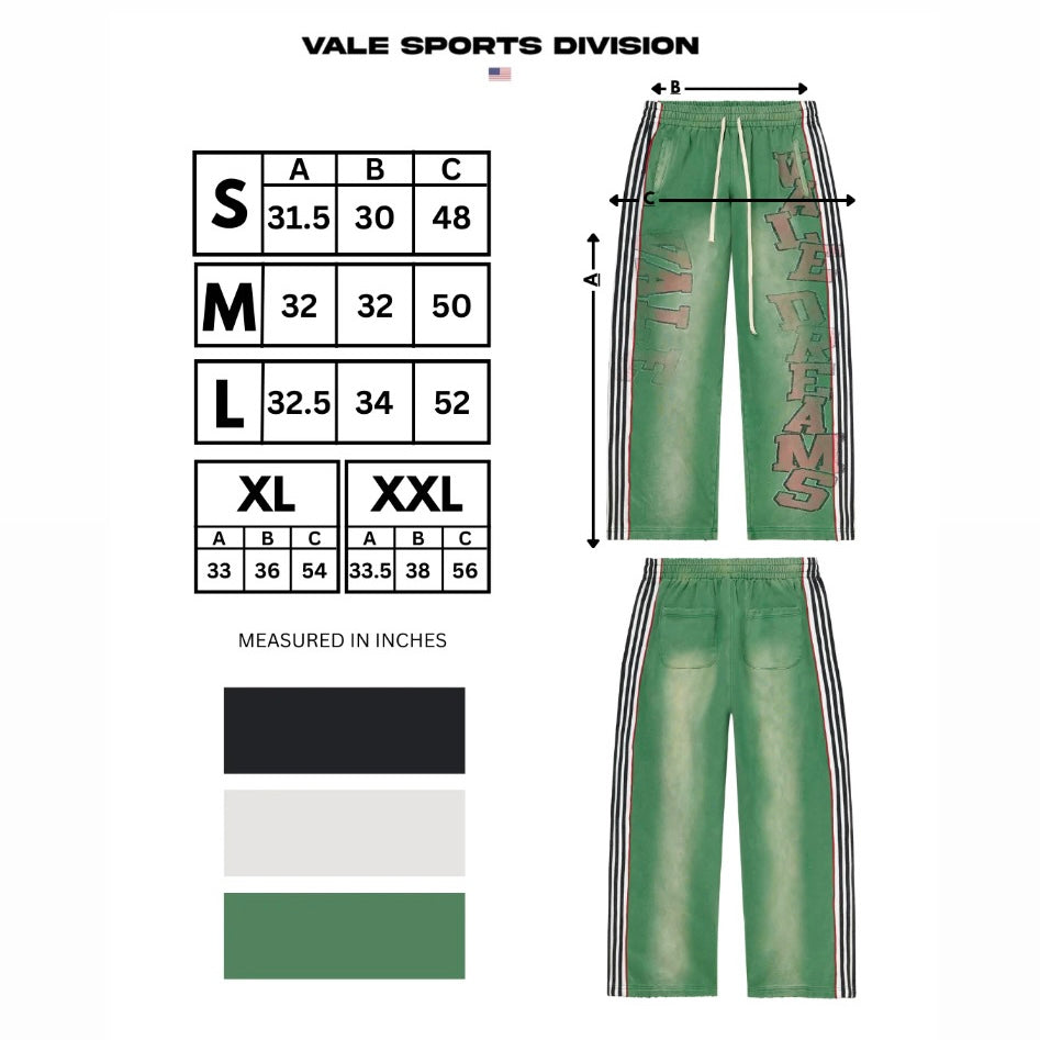 Vale Green Talisman Sweatpants