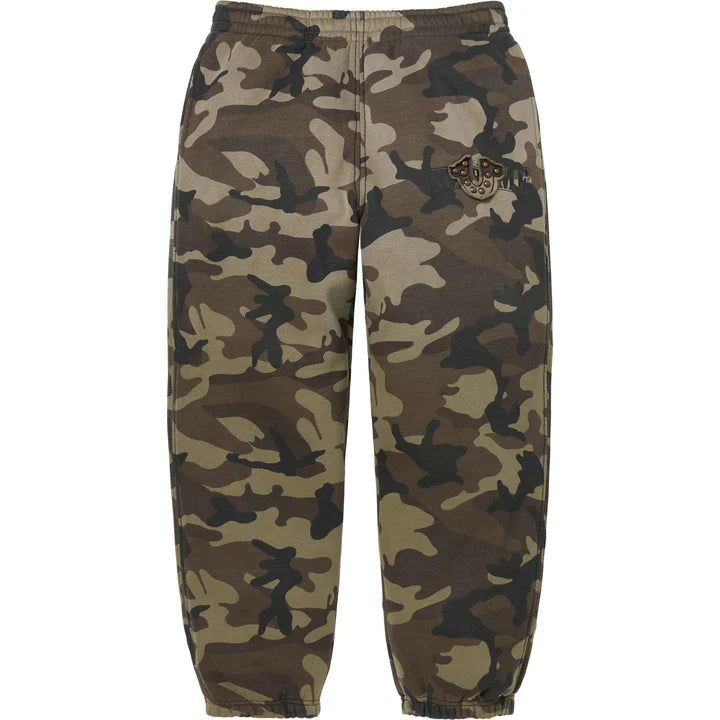 Supreme True Religion Brown Camo Sweatpants