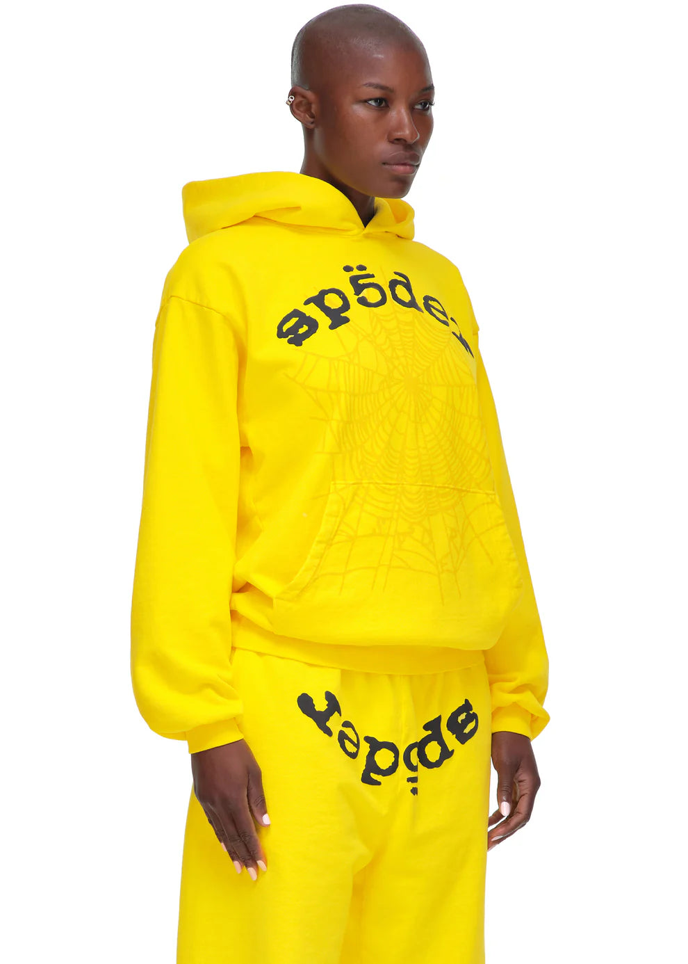Sp5der Yellow Legacy Hoodie