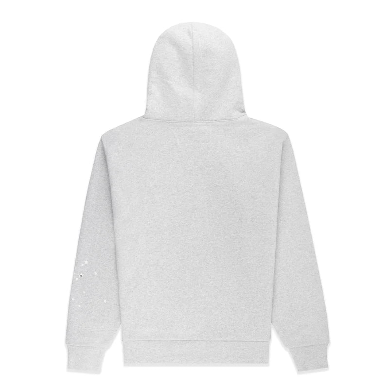 Sp5der Heather Grey Souvenir Hoodie