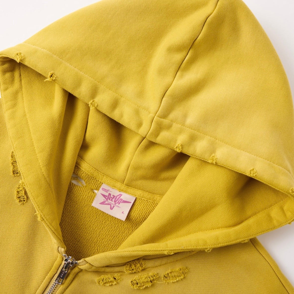 AZVA Eagle Valley Distressed Hoodie | Soles District