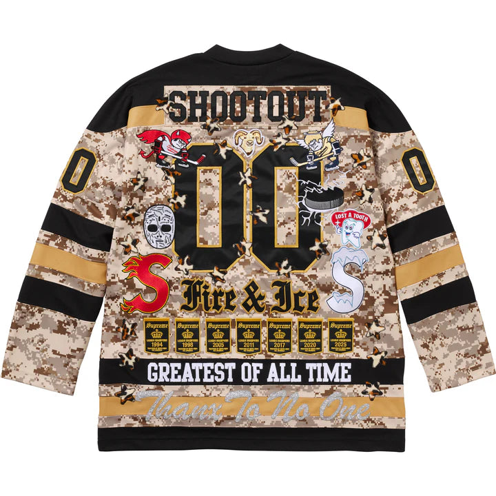 Supreme Digi Camo Fire & Ice Hockey Jersey