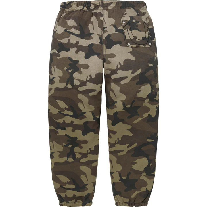 Supreme True Religion Brown Camo Sweatpants