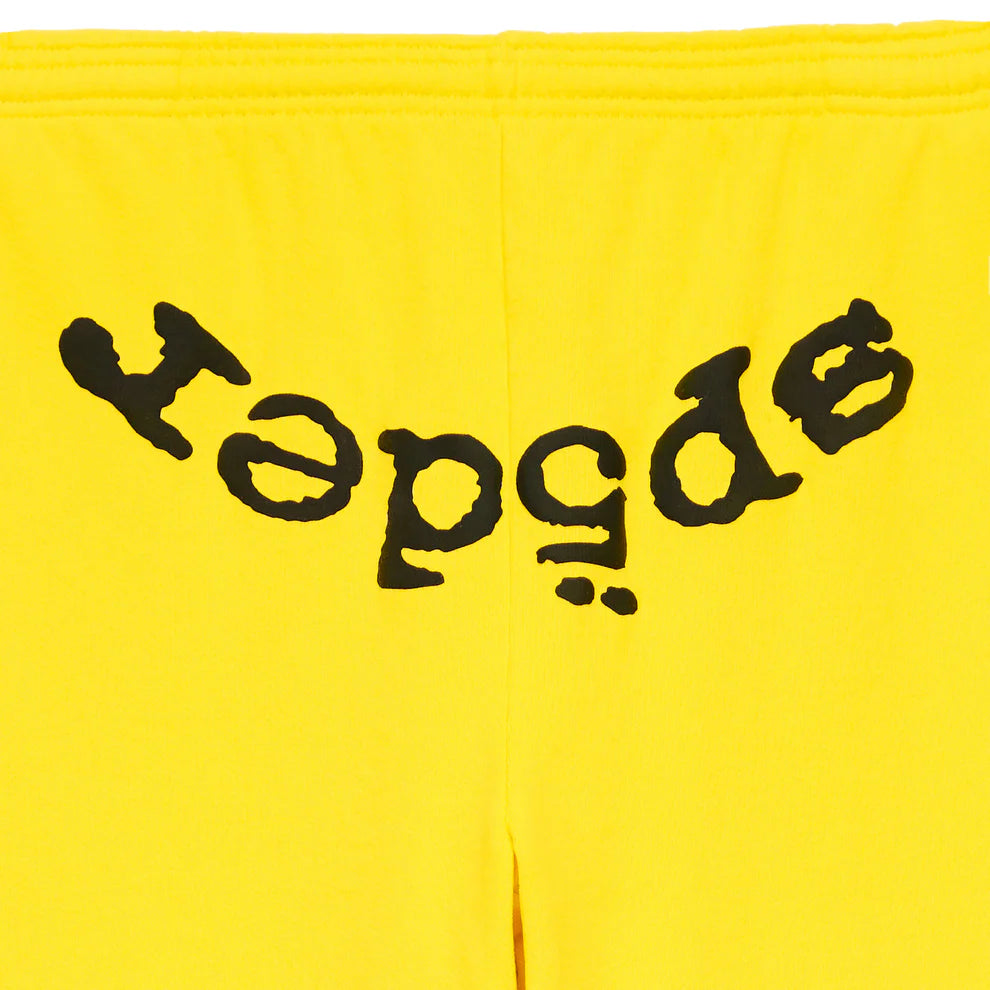 Sp5der Yellow Legacy Sweatpants