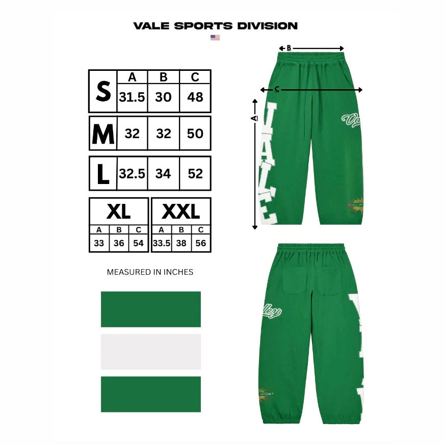 Vale Shamrock Lego Sweatpants