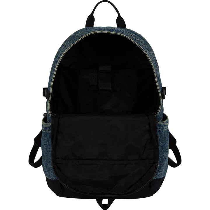 Supreme Washed Indigo Denim Backpack