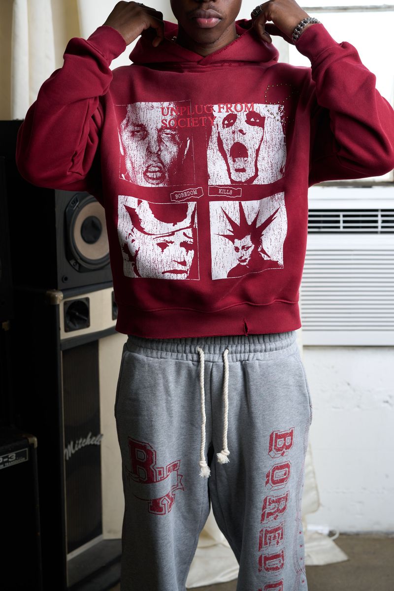 Boredom Kills Unplug Hoodie