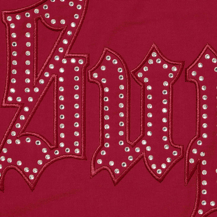 Supreme Umbro Red Rhinestone Track Jacket
