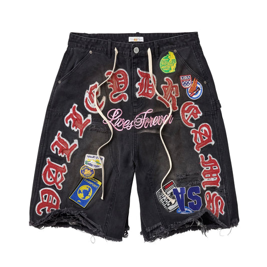 Vale Black Workshop Jorts