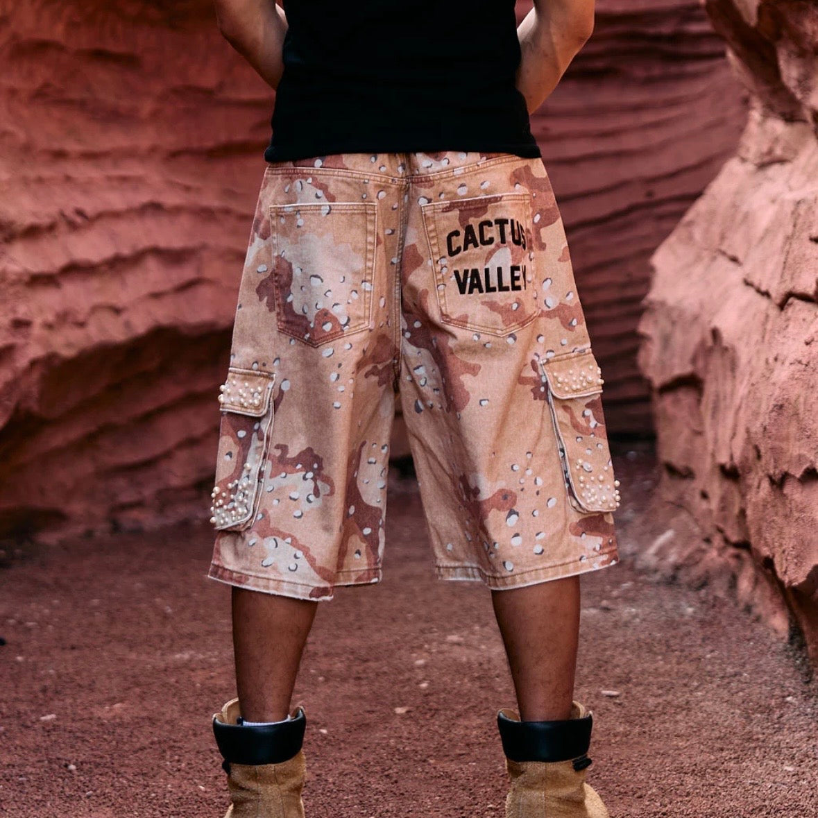 AZVA Pearl Camo Shorts