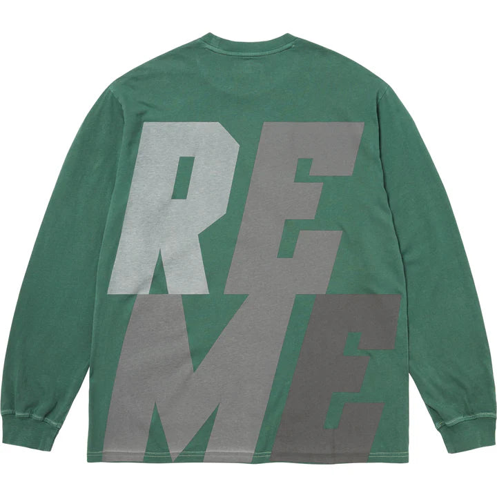 Supreme Green Reflective Long Sleeve