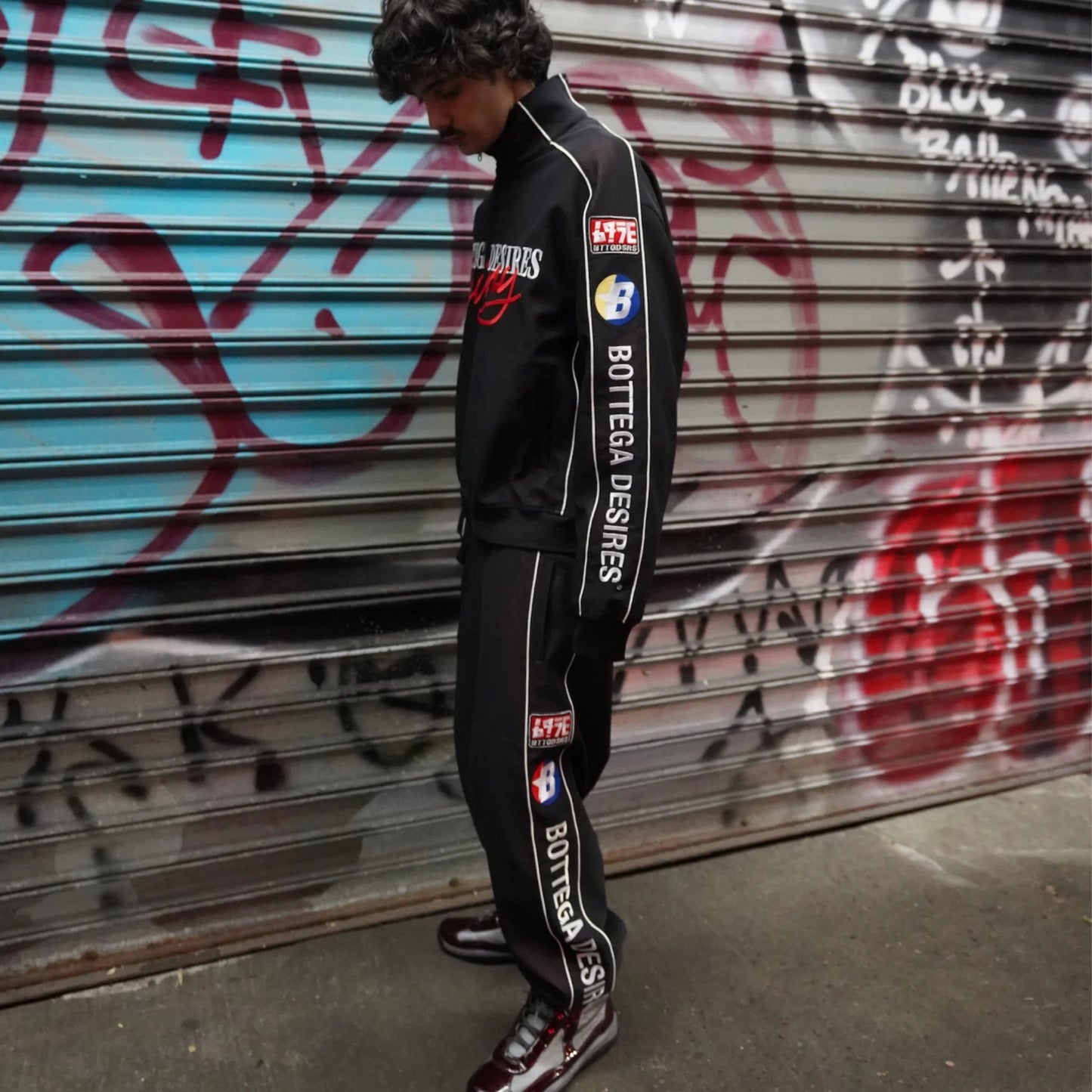 Bottega Desires Racing Tracksuit Track Pants