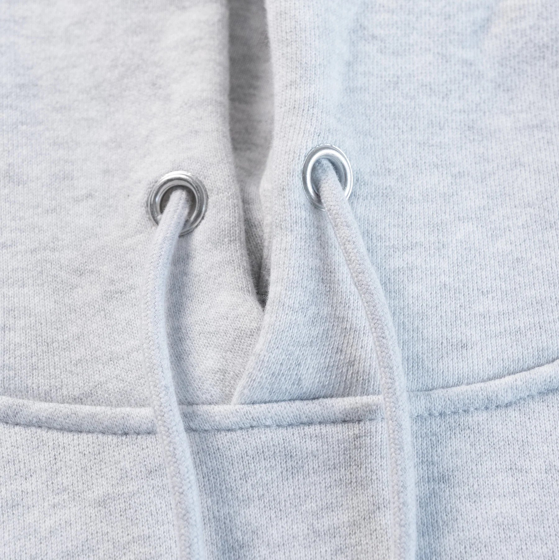 Eric Emanuel Swarovski Crystal Grey Hoodie Strings