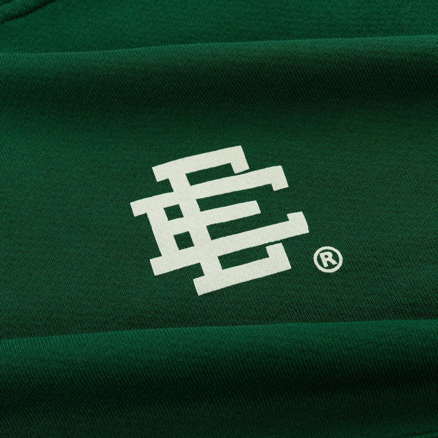 Eric Emanuel Forrest Green Hoodie Close View 2