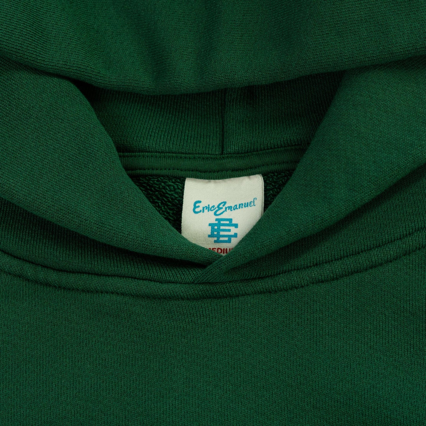 Eric Emanuel Forrest Green Hoodie Close View 3