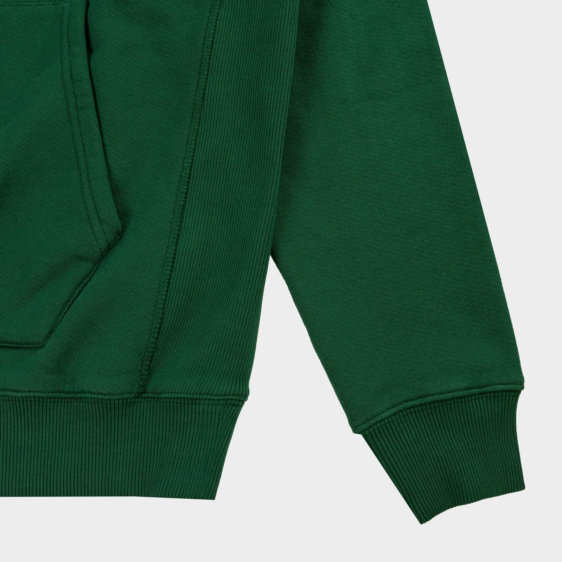 Eric Emanuel Forrest Green Hoodie Close View 1