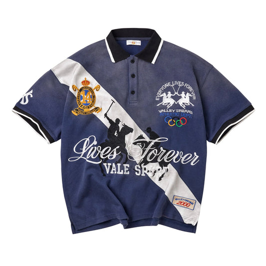 Vale Navy Wales Polo