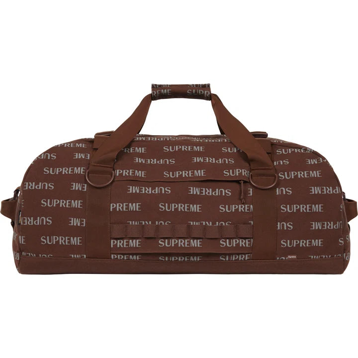 Supreme Brown Large Duffle Bag FW26