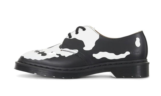 Supreme Dr. Martens 1461 3-Eye Black White Skull Shoe