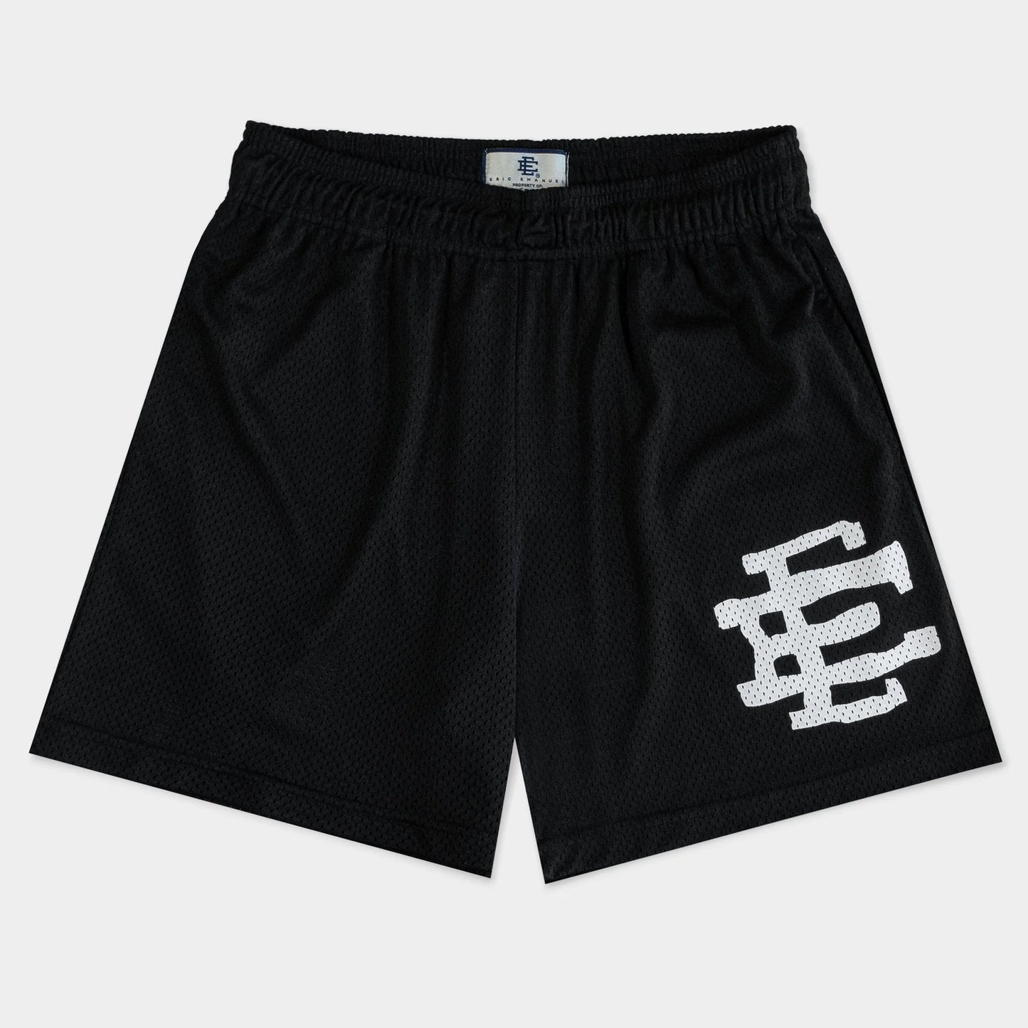 Eric Emanuel Akimbo Tyrrell Winston Black Shorts Front