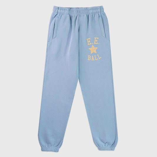 Eric Emanuel Baby Blue EE Ball Sweatpants Front