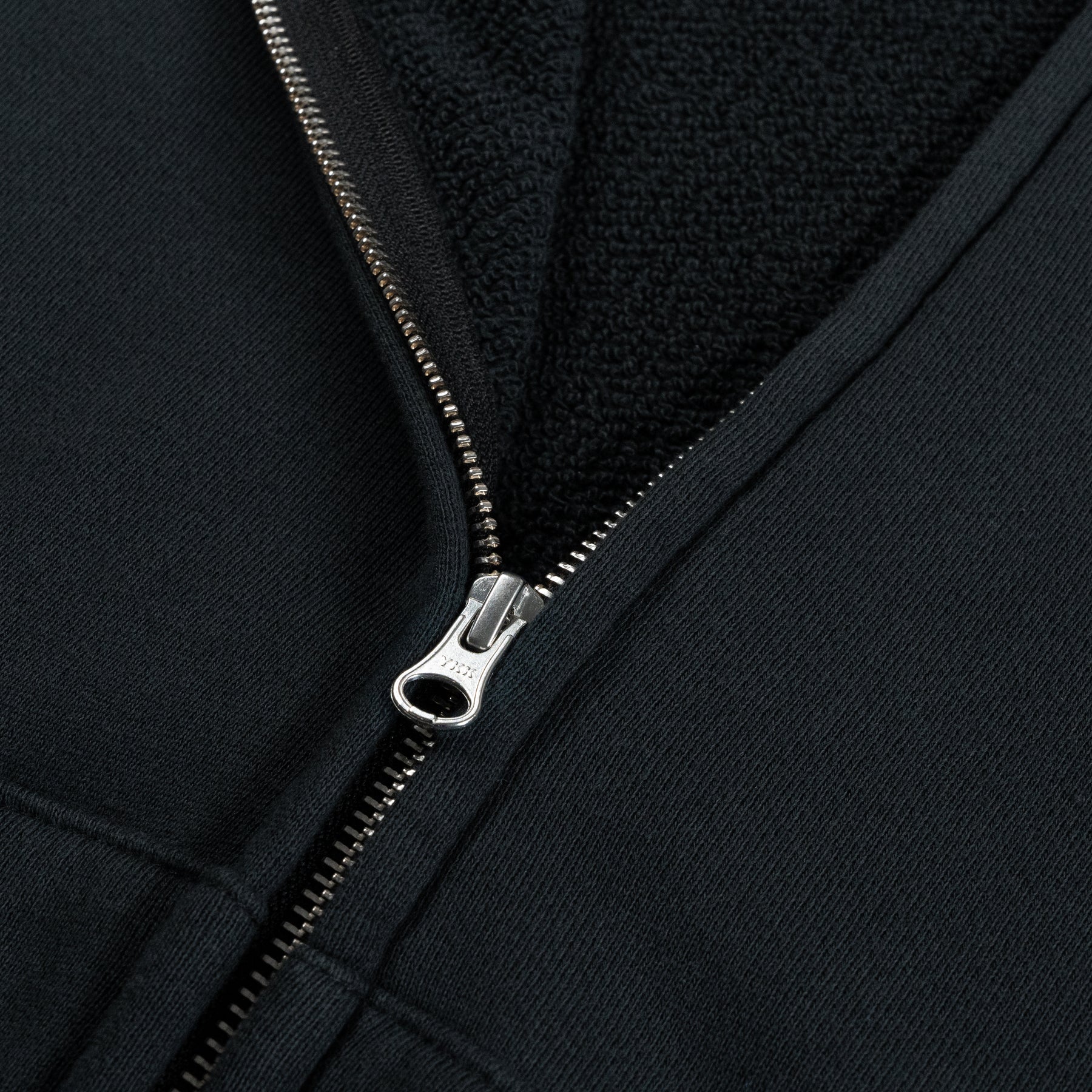 Eric Emanuel Black Zip Hoodie Zipper