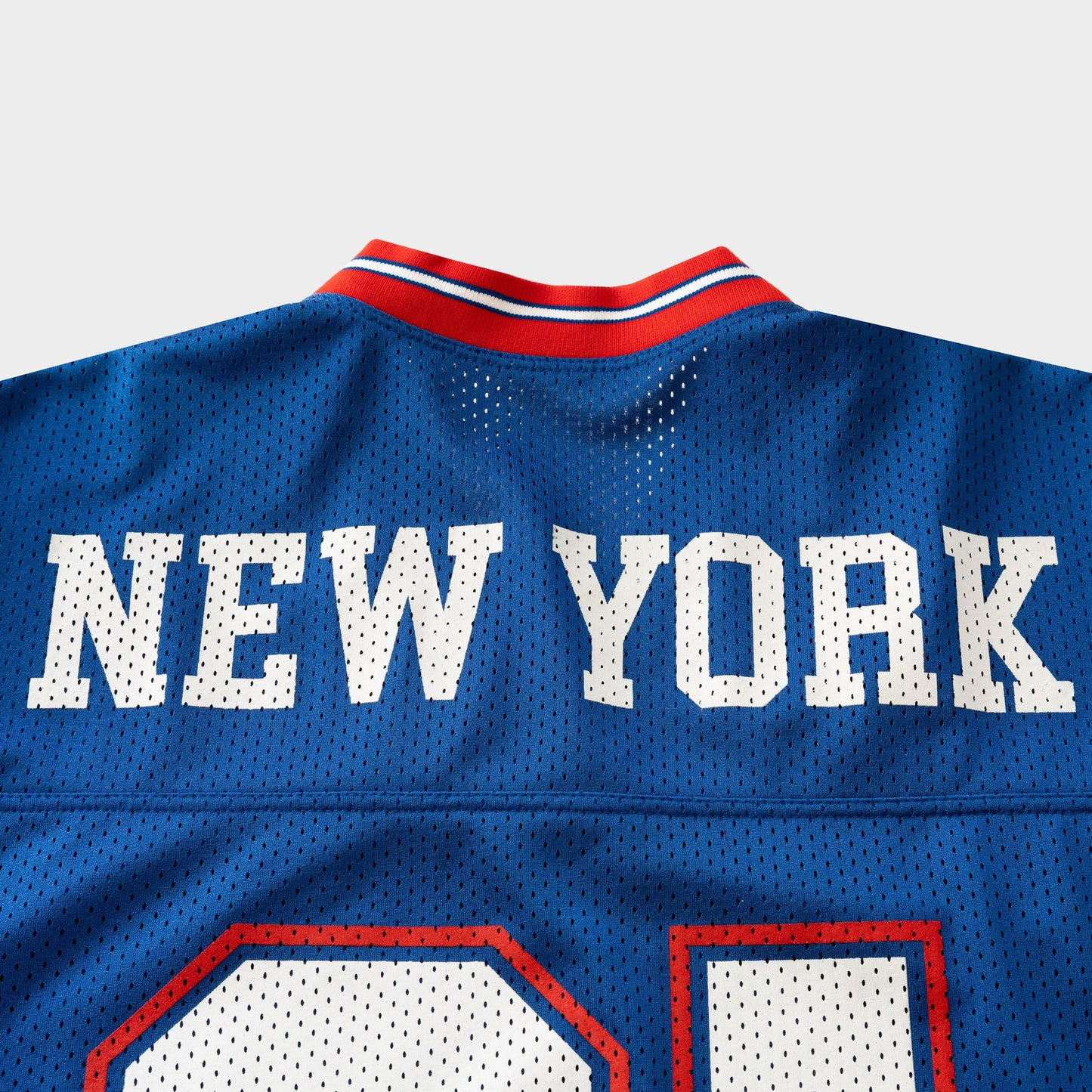 Eric Emanuel Blue Red New York Football Jersey