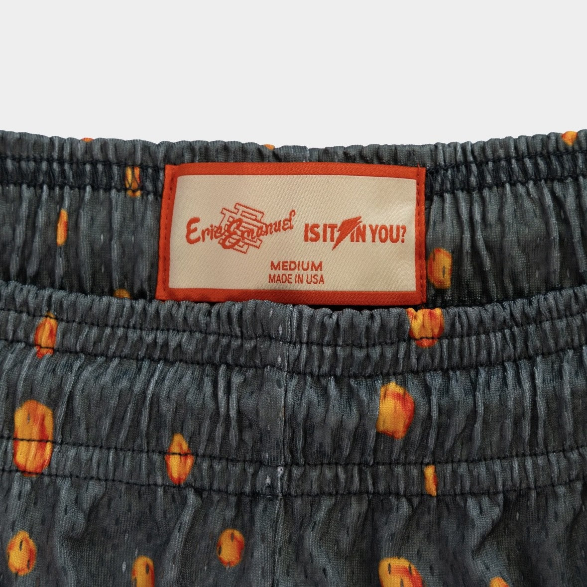 Eric Emanuel Gatorade Orange Bolt Shorts