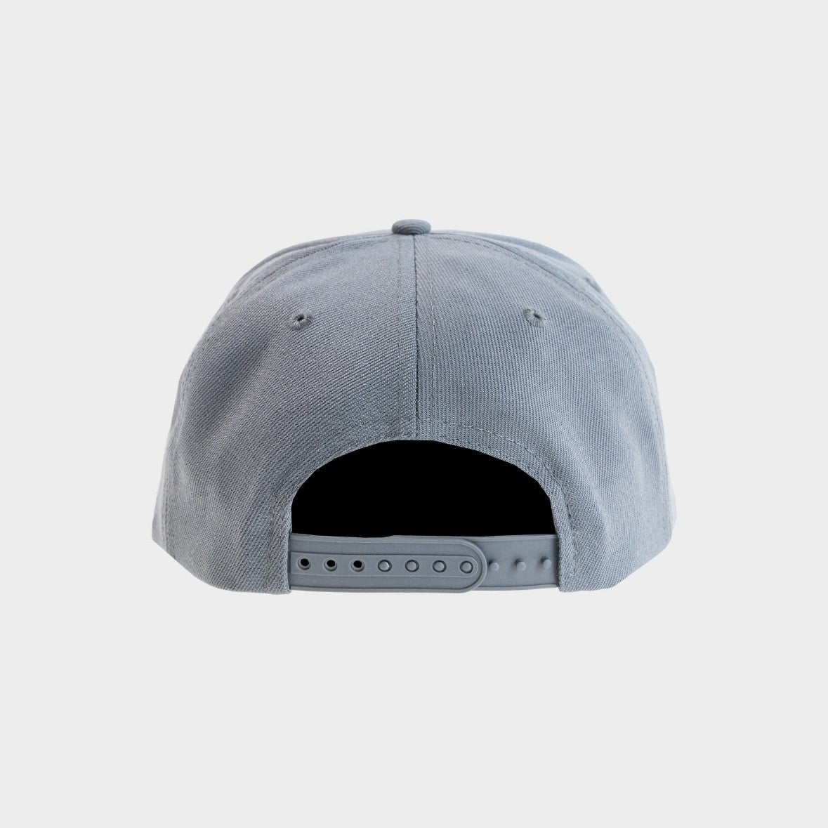 Eric Emanuel Grey Basic Snapback Hat Back