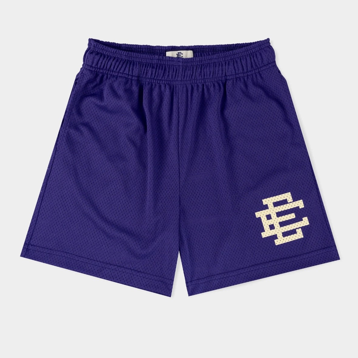 Eric Emanuel Purple Off White Shorts Front