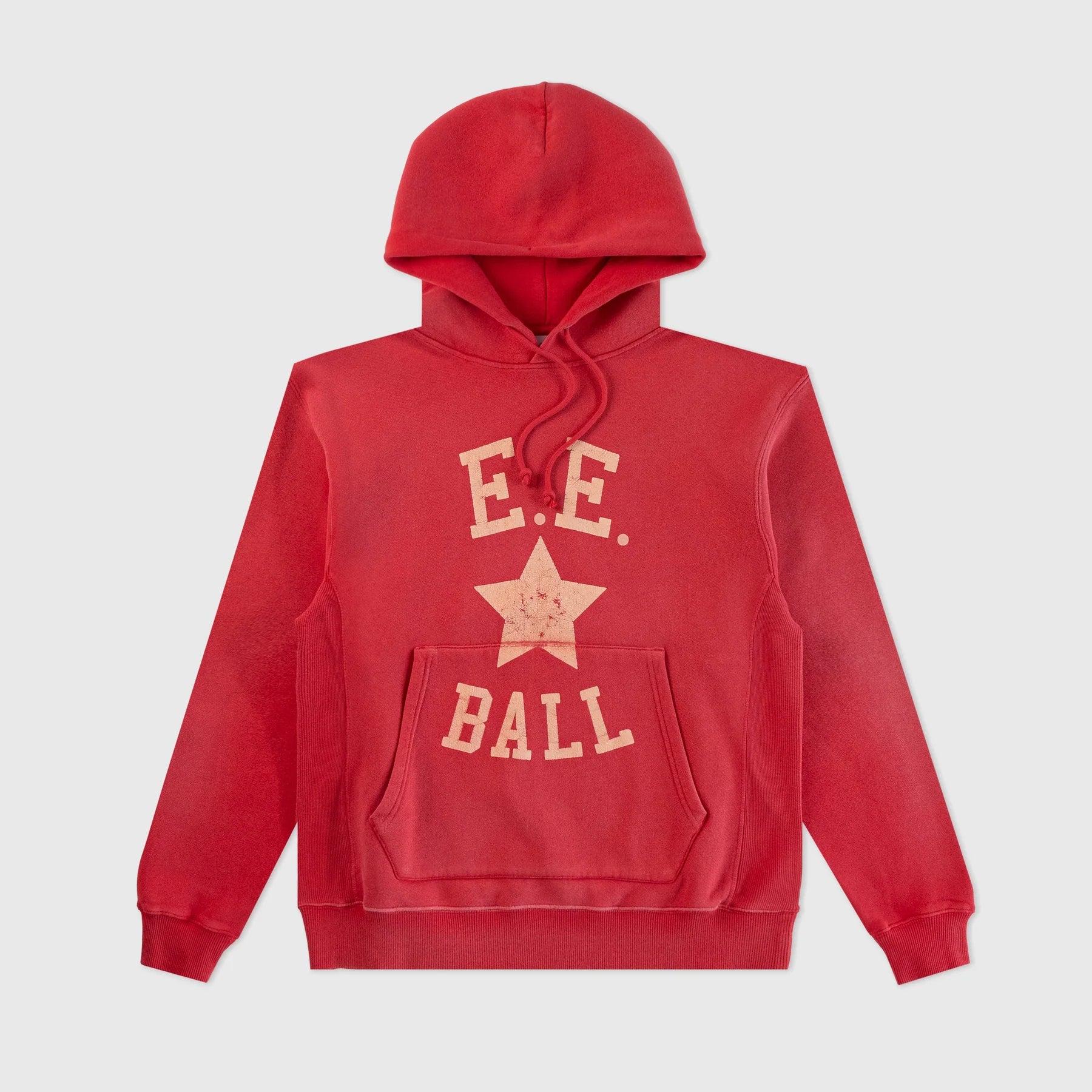 Eric Emanuel Red EE Ball Hoodie Front