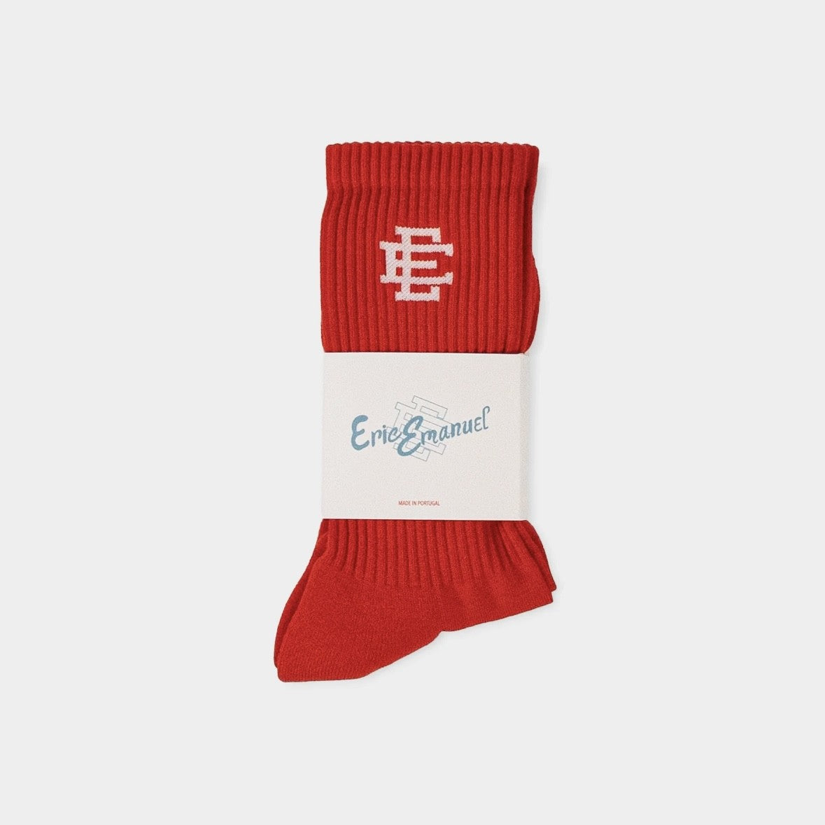 Eric Emanuel Red White Socks Package