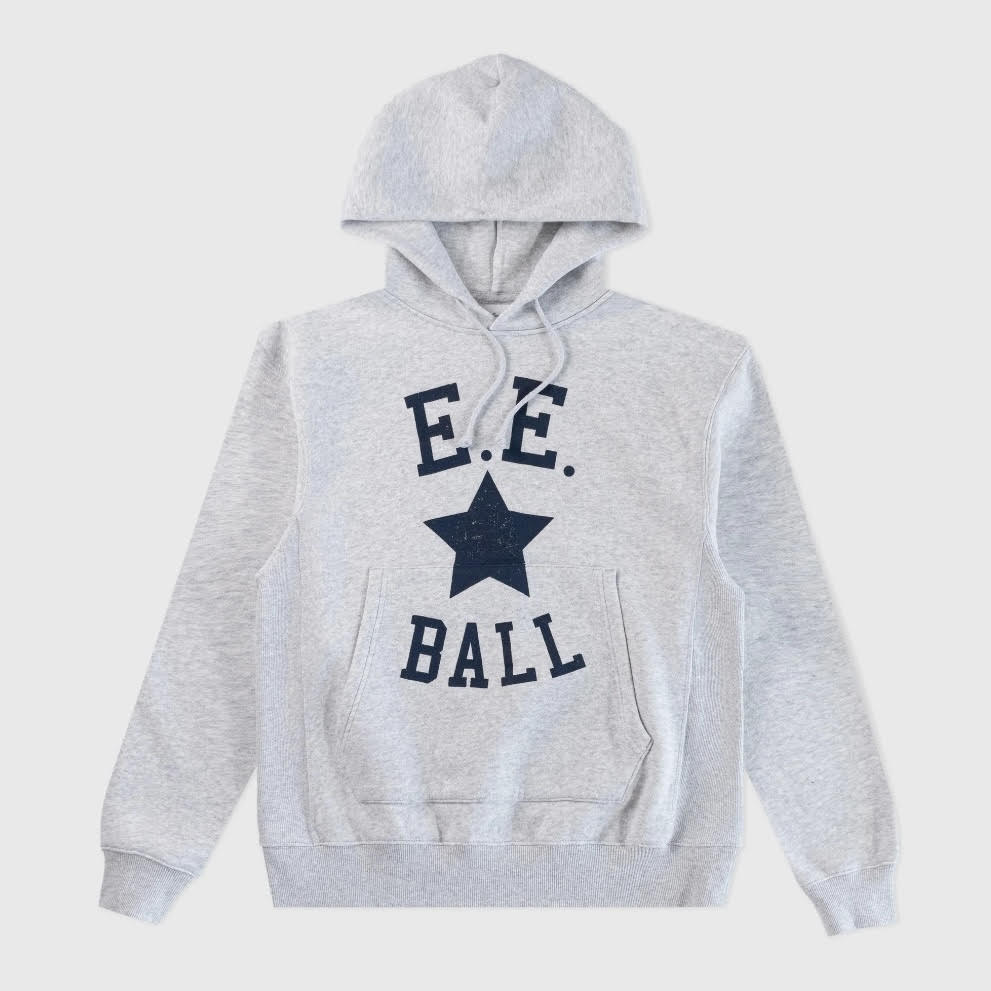 Eric Emanuel Heather Grey EE Ball Hoodie